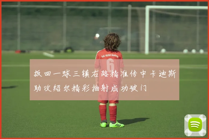 扳回一球三镇右路精准传中卡迪斯助攻绍尔精彩抽射成功破门